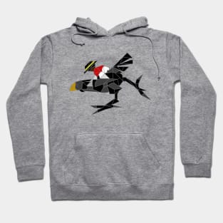 Geometric Jockey Joe and Black Chocobo Teioh Hoodie